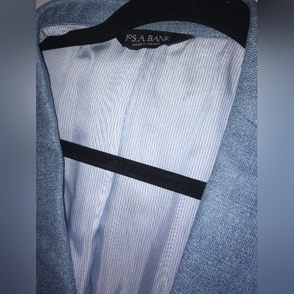 Jos. A Bank Signature Collection 100% Wool blue 1 Piece Suit Jacket - Picture 6 of 7